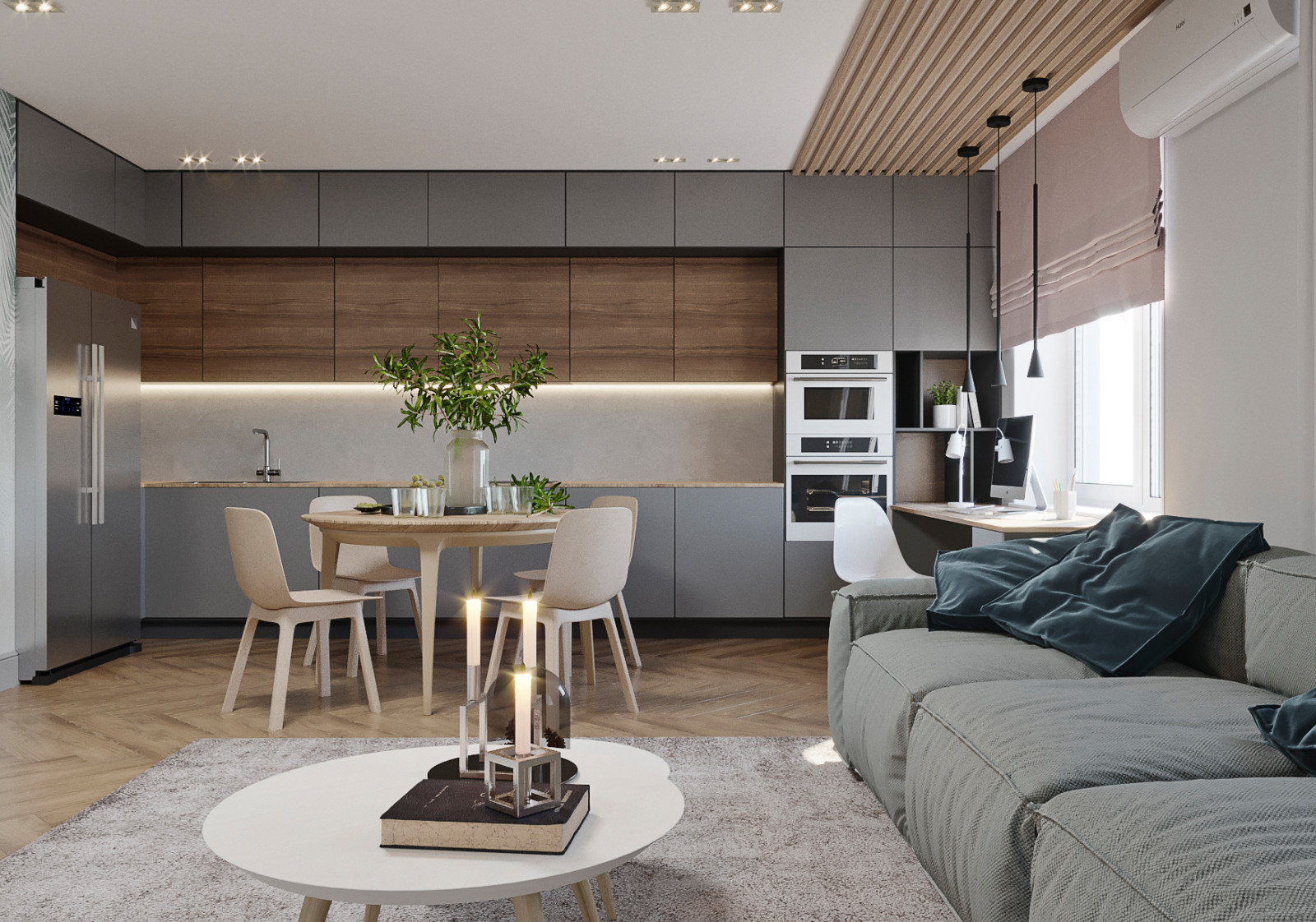 Трех-комнатная квартира 80 м.кв. ЖК Граф Орлов