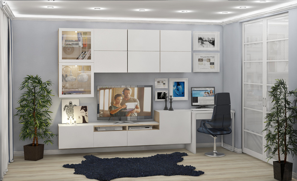 Проект квартиры для молодой семьи 36 м.кв.