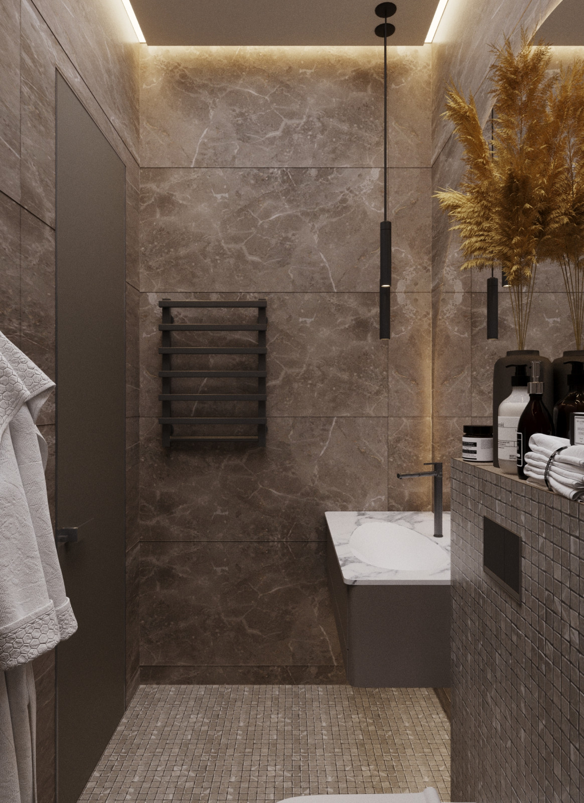 Дизайн ванной комнаты от VITTAGROUP