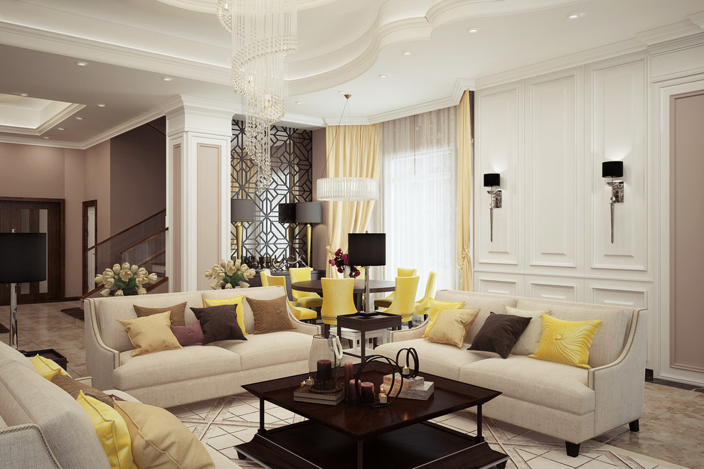 Sitting room in villa Dubai