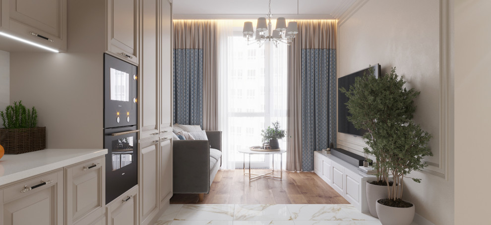 ДИЗАЙН ТРЕХКОМНАТНОЙ КВАРТИРЫ 89 КВ.М