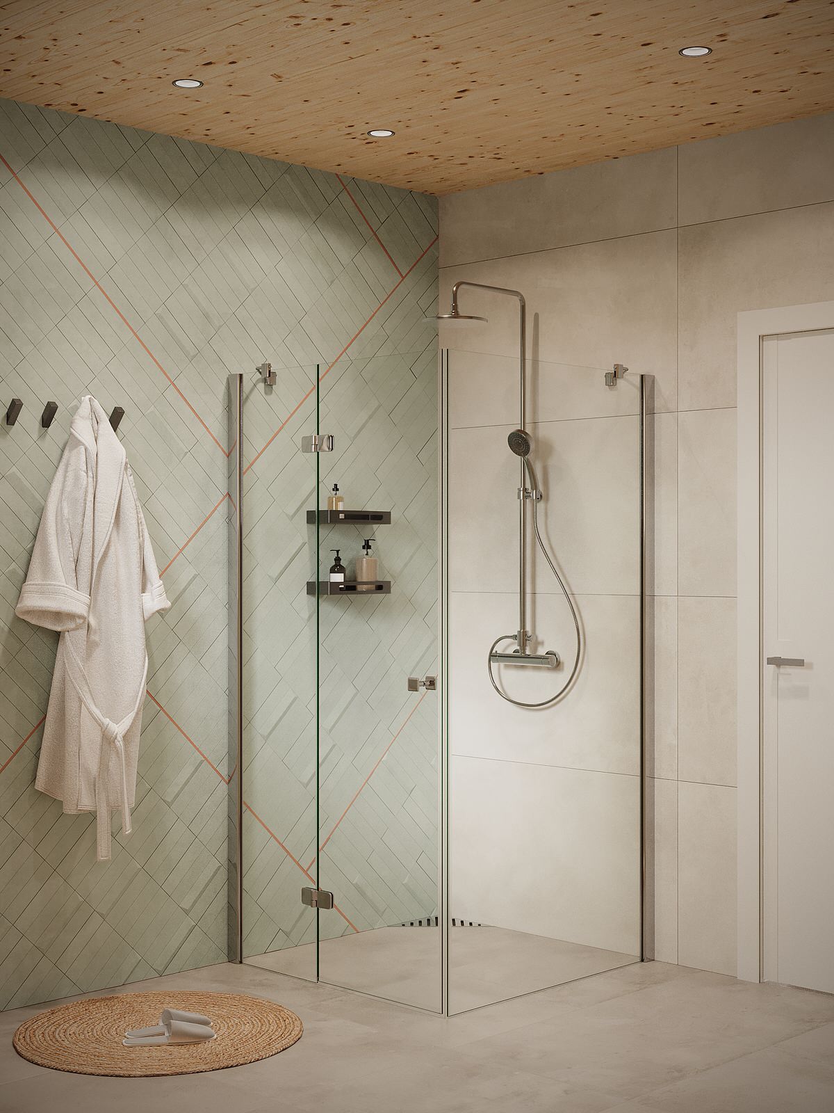 Небольшая частная баня 50 кв.м