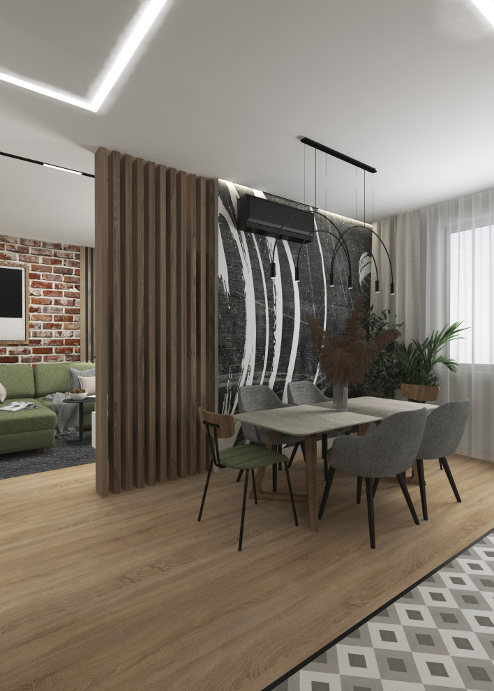 Проект однокомнатной квартиры ЖК Аврора