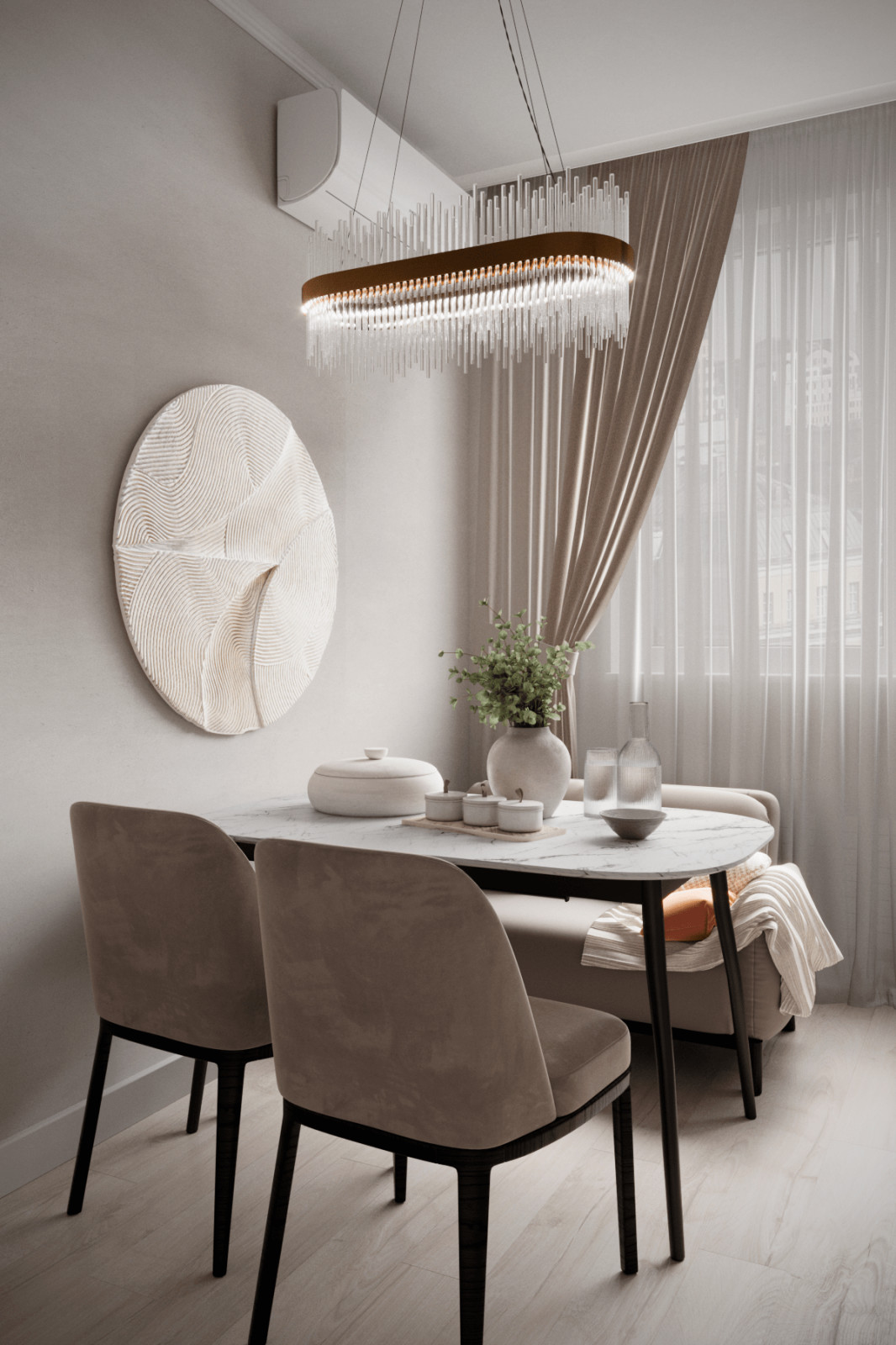 Обложка проекта: Дизайн-проект квартиры 58м² в ЖК Домашний