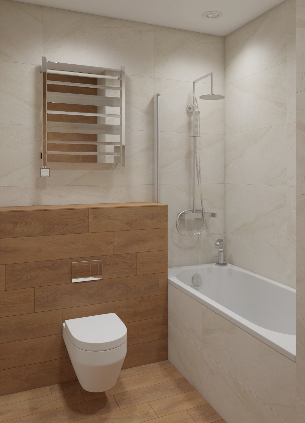 Современная квартира в ЖК 4 Сезона