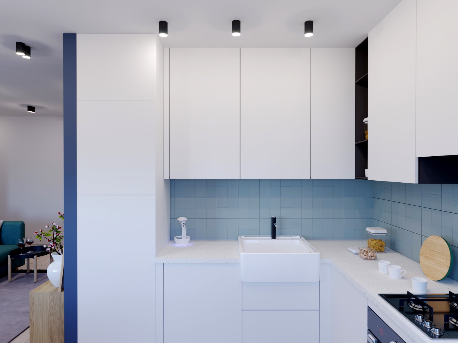 Мини-сканди в центре