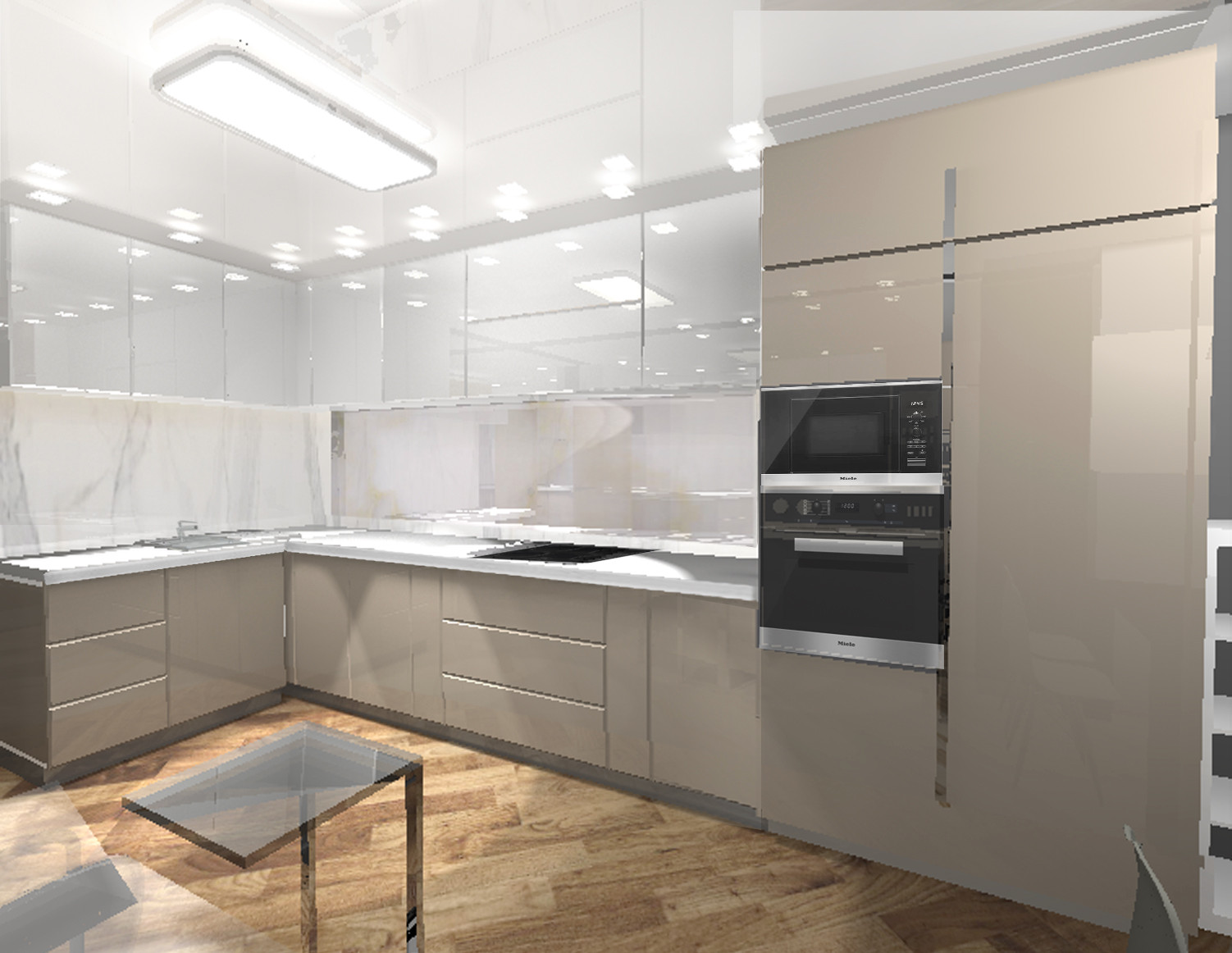 квартира 100 м2 "Эко-вуд"