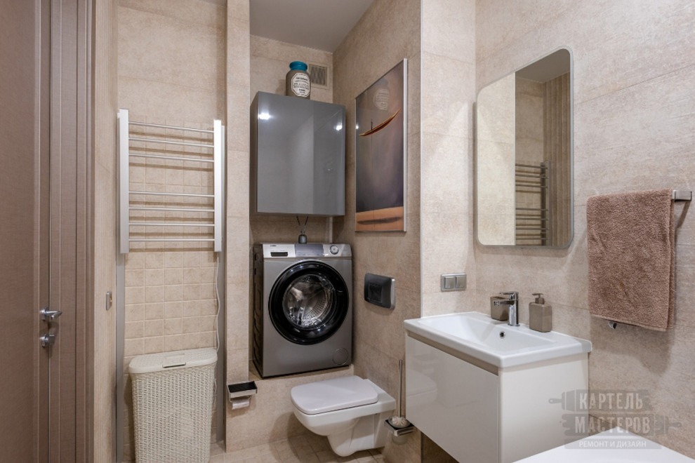 Капитальный ремонт двухкомнатной квартиры в стиле фьюжн