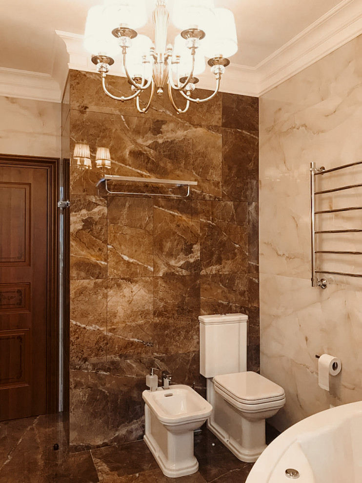 Квартира в классическом стиле. Сравнение 3д и фото