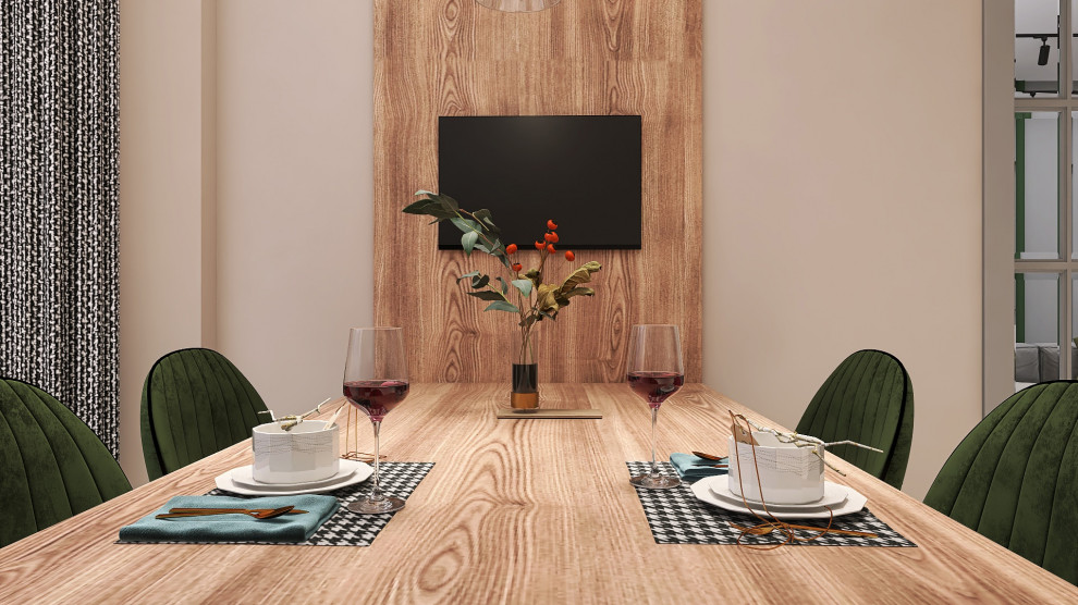 Дизайн-проект трехкомнатной квартиры типа П44Т с перепланировкой