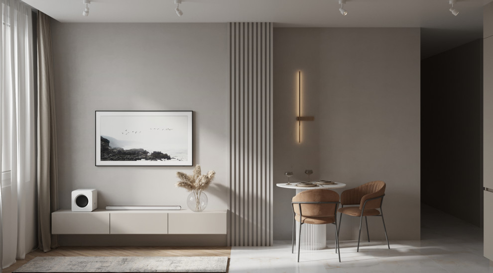 Мягкий минимализм в ЖК Сколково