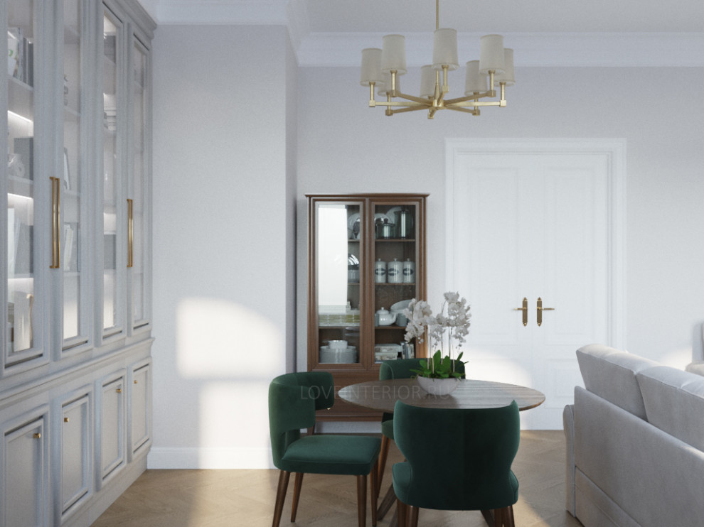 Квартира в доме, построенном в XIX веке в центре Москвы