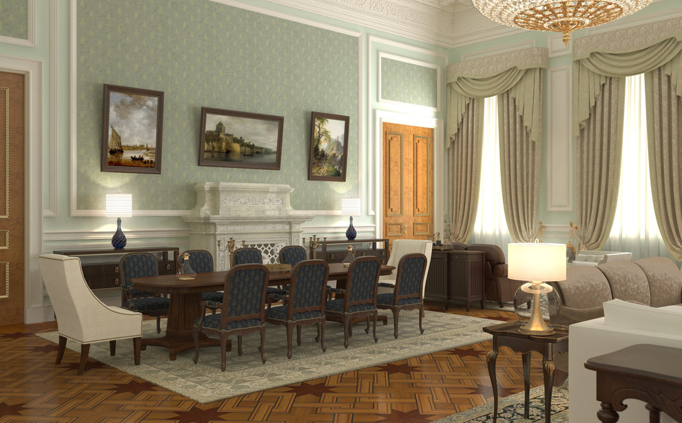 Interior design of Presidential Suite of the Bariatinsky Palace (Modern Vision o