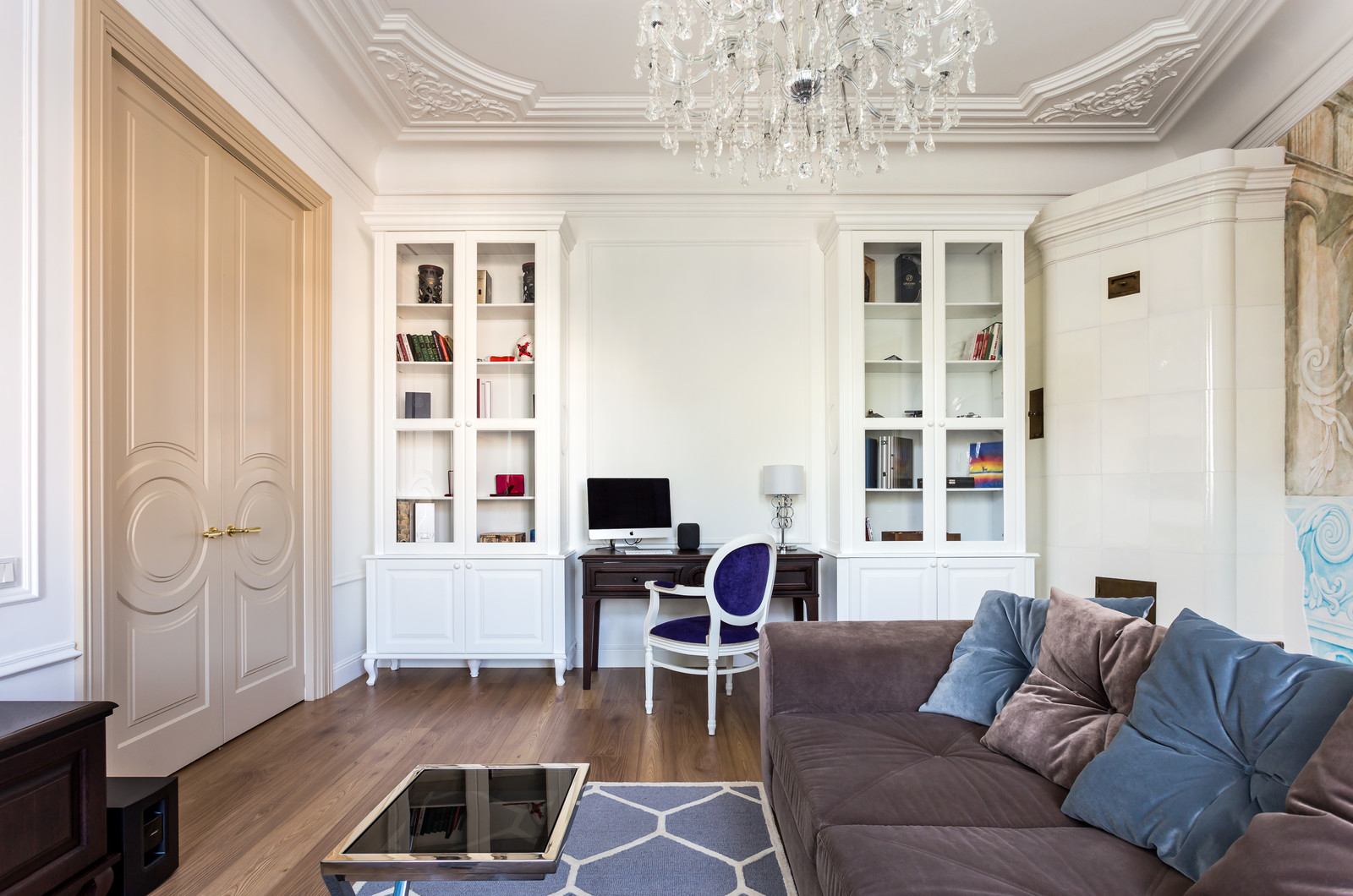 Дизайн интерьера 3х комнатной квартиры 120 кв.м. в старом Фонде Спб