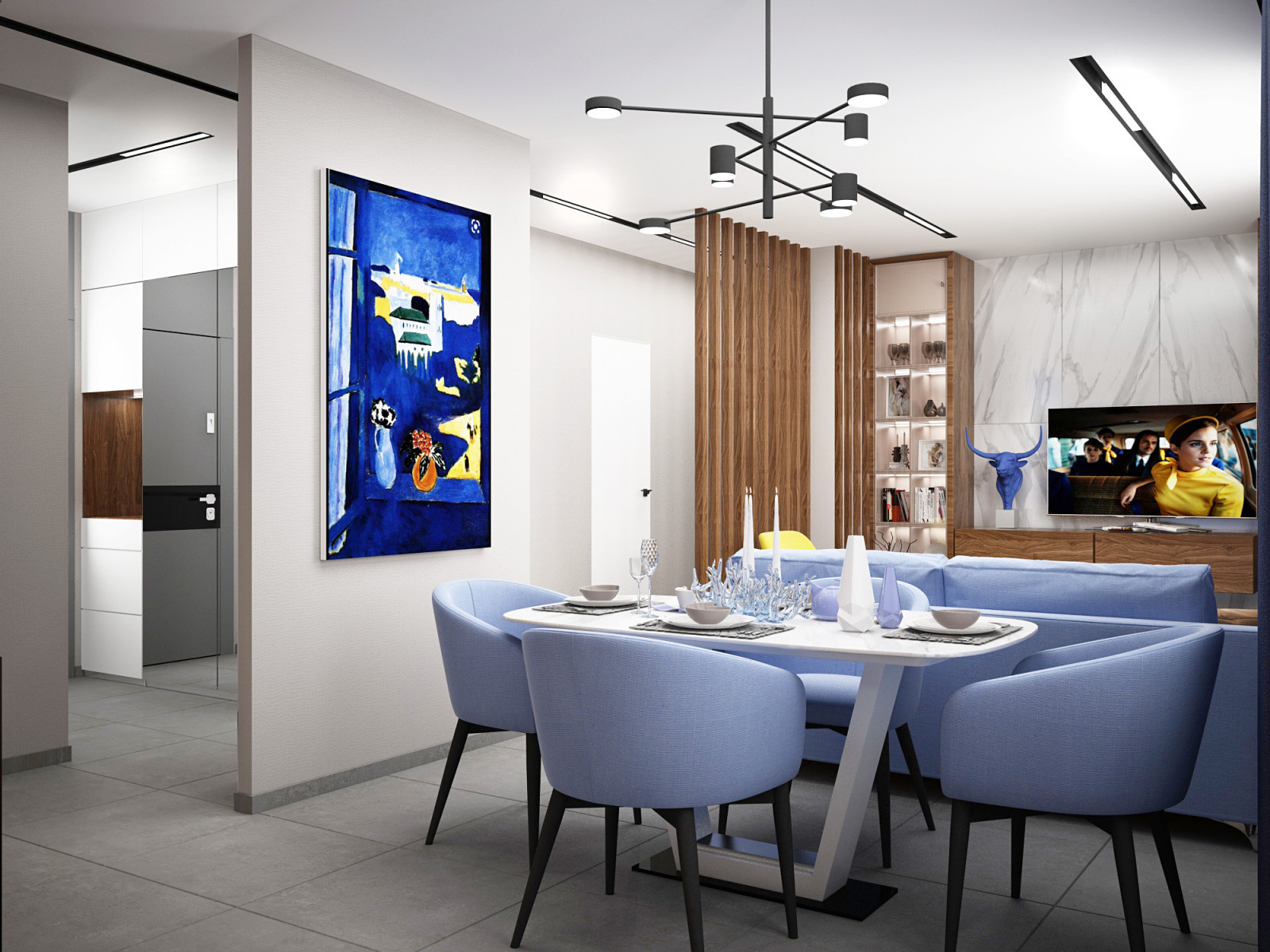 Матисс "Вид из окна.Танжер" в ЖК "ОЛИМП"