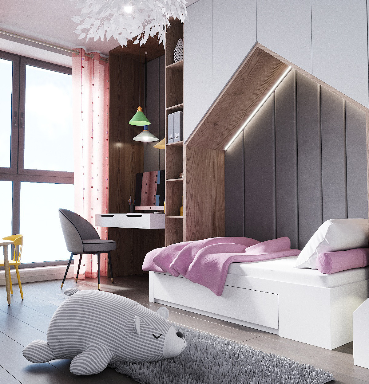 Квартира с антресолью