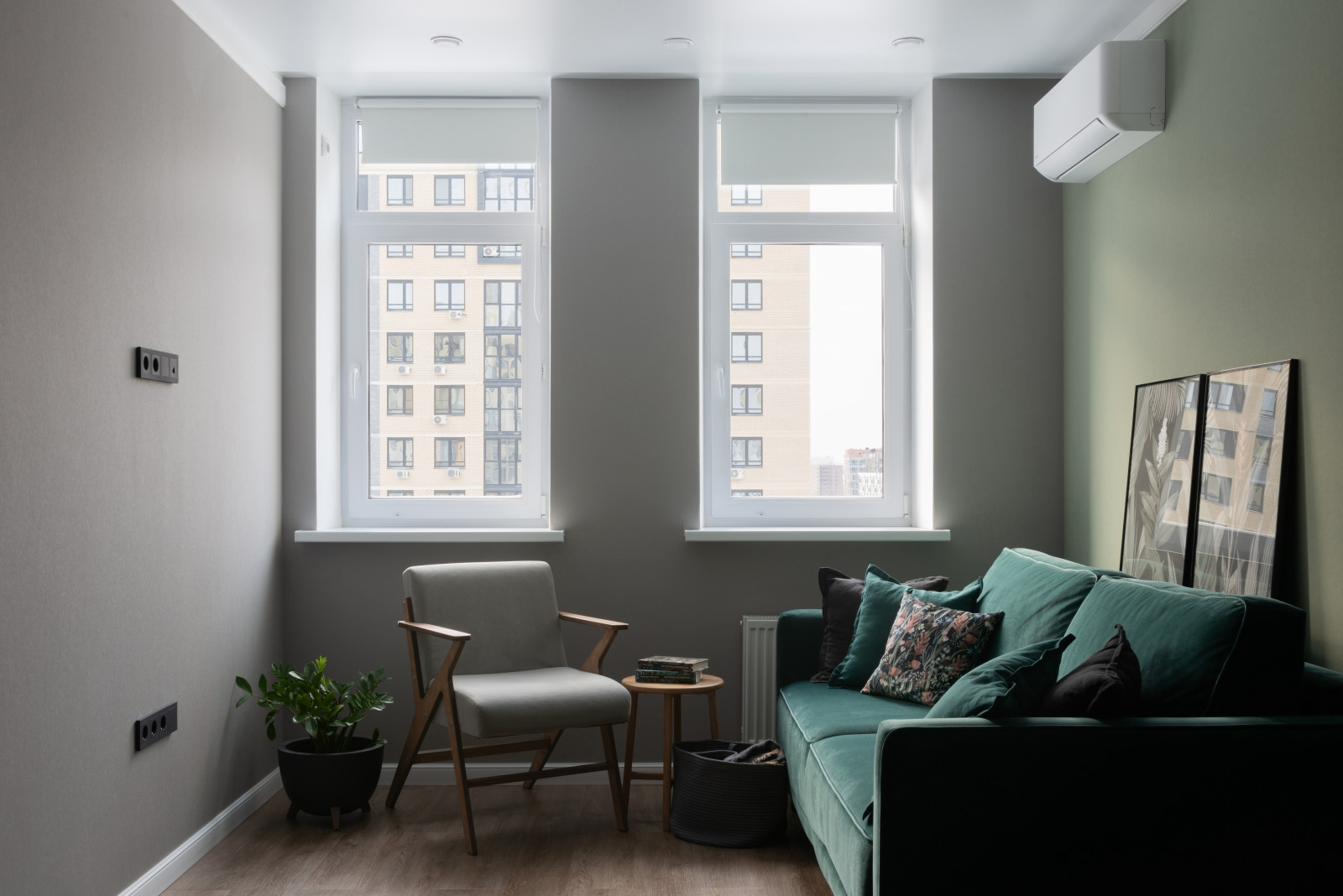 Реализованный проект квартиры 40 м2