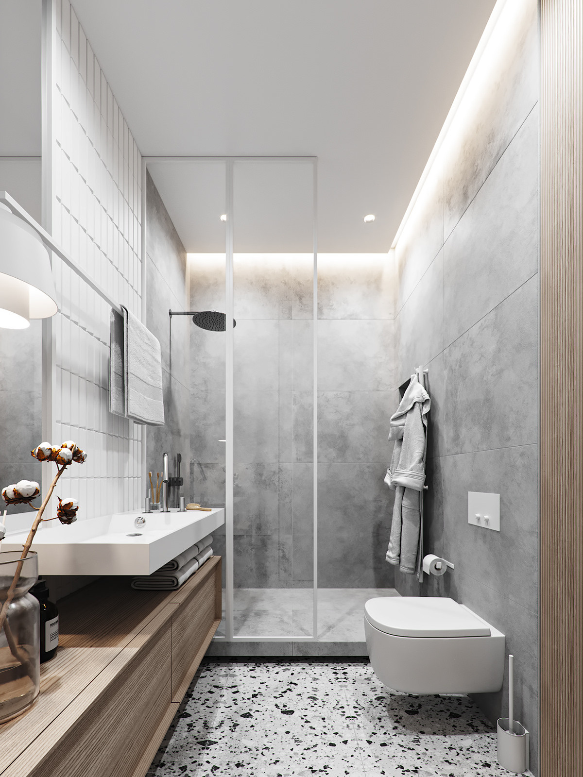 Обложка проекта: ЖК Клевер парк 46 кв.м