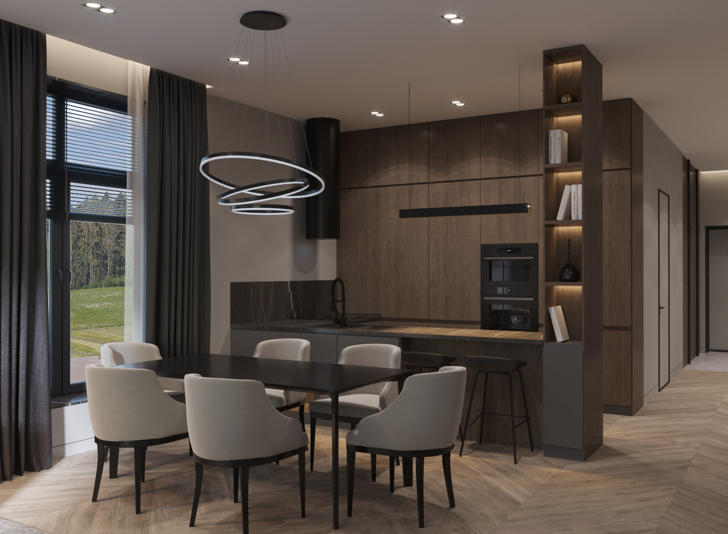 Обложка проекта: Дом в поселке Салмачи