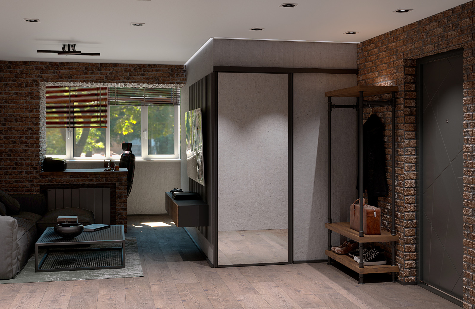 Квартира-студия на Бакунина