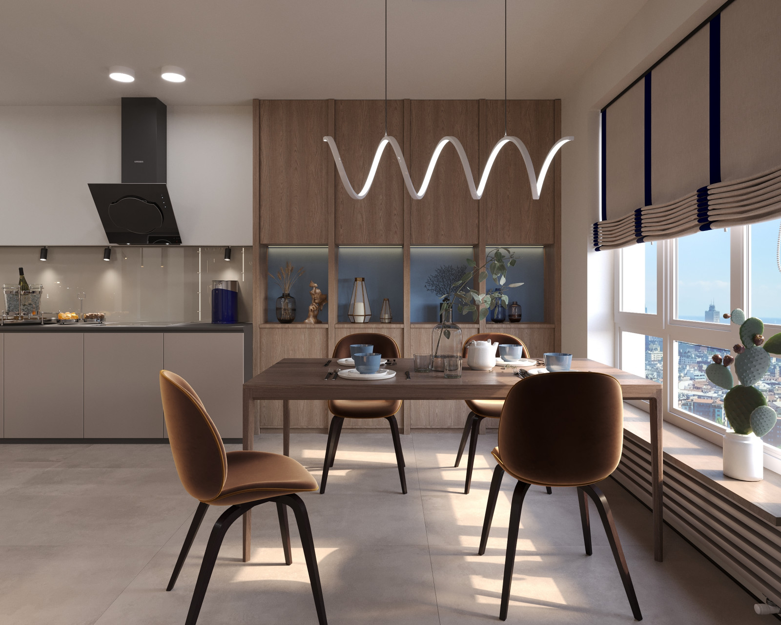 Обложка проекта: Квартира для современной семьи