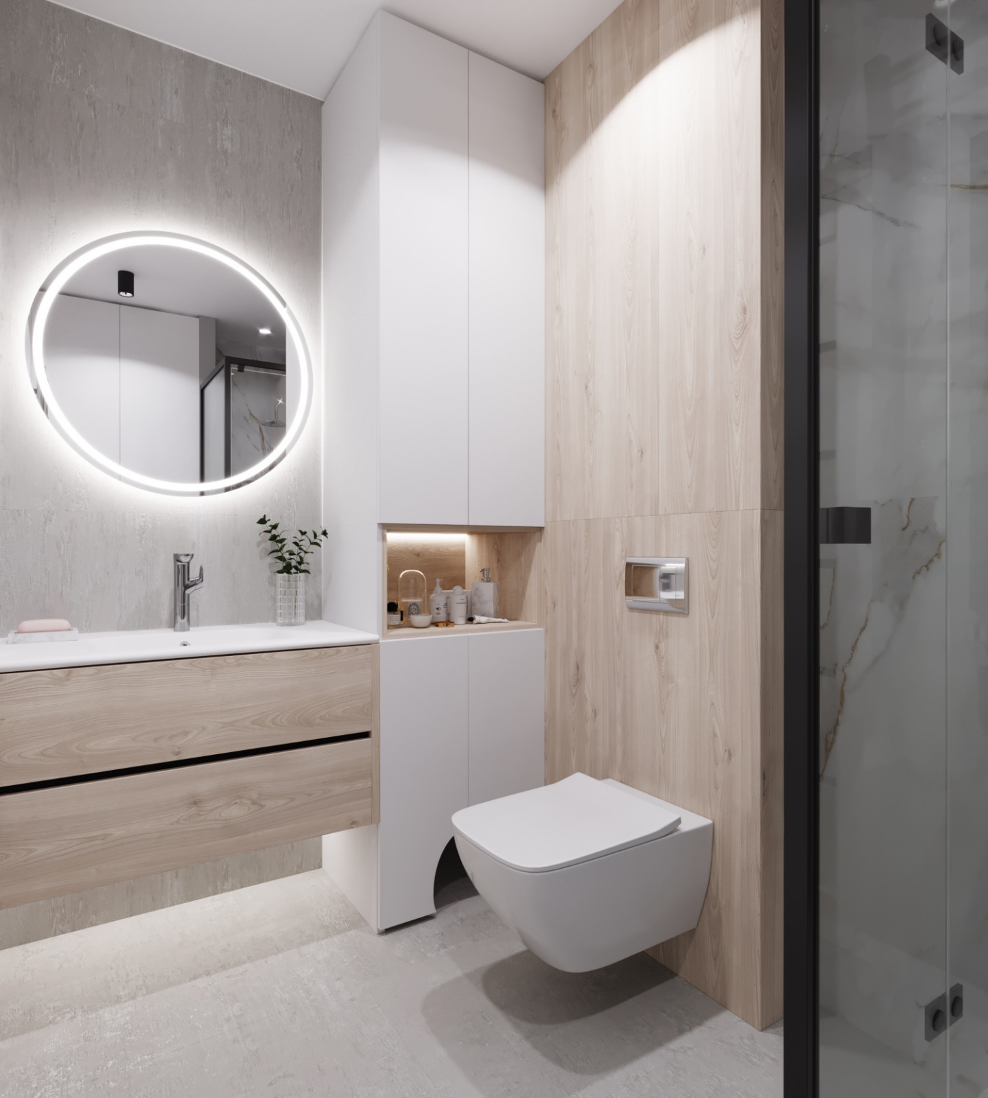 Легкий, юношеский интерьер