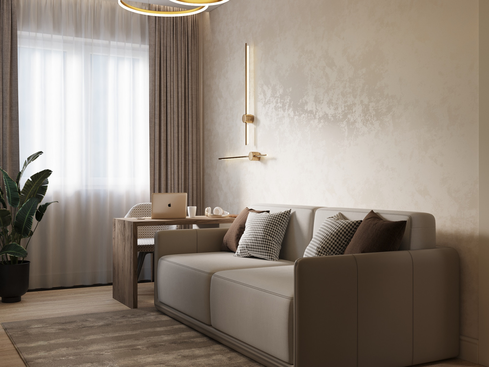 ЖК Вдохновение, гостиная