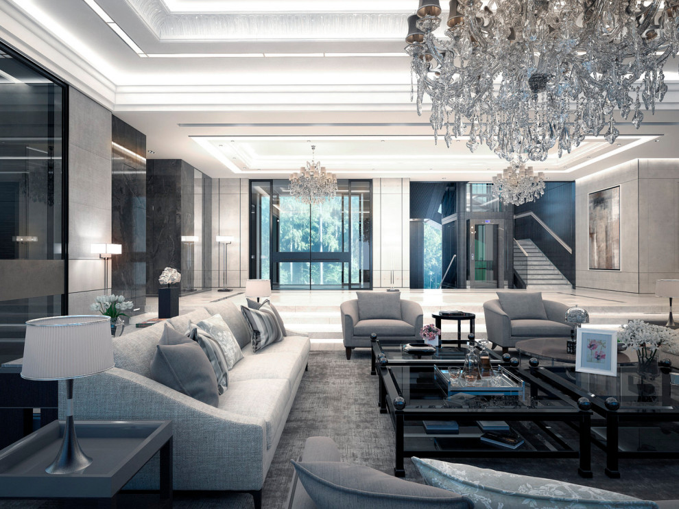 Обложка проекта: Интерьер частной виллы МО