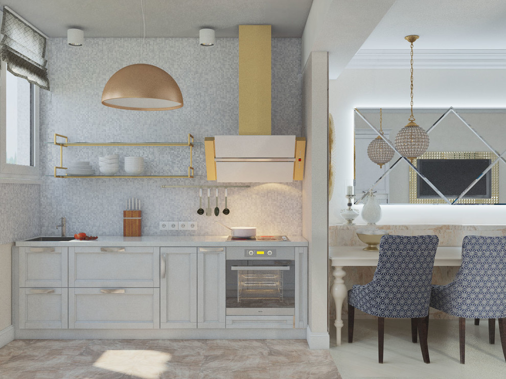 Двухкомнатная квартира в стиле Art Deco