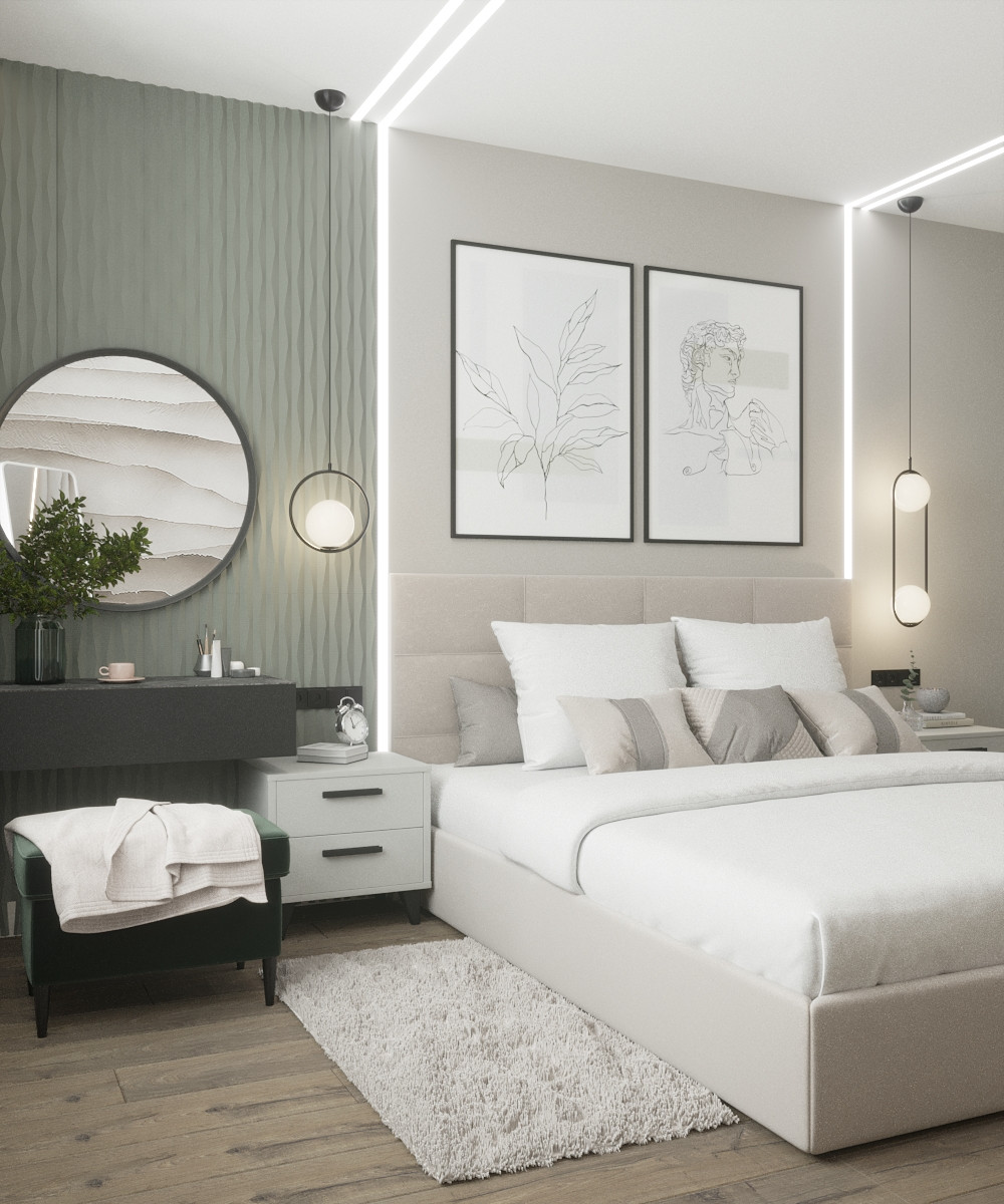 Современная квартира для молодой пары