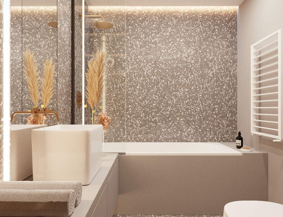 Проект интерьера в современном стиле для современной семьи