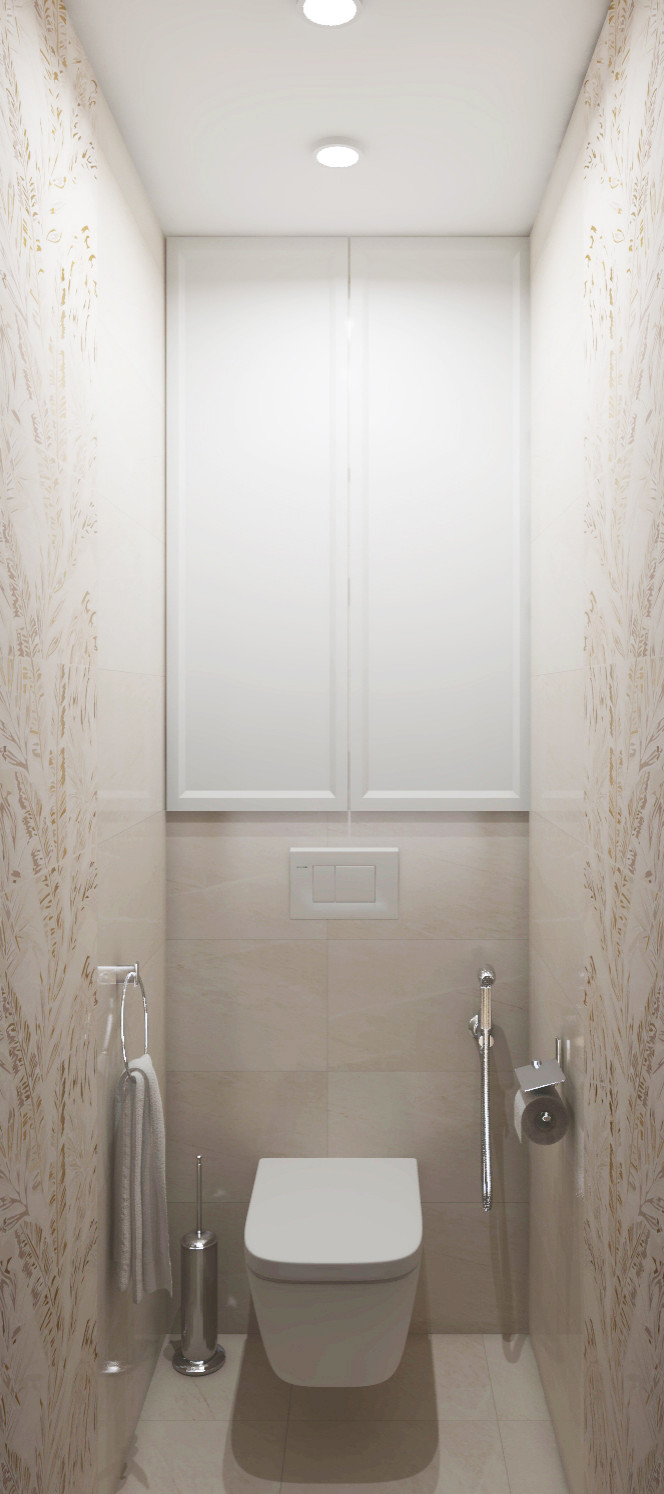 Дизайн квартиры "Золотая линия"