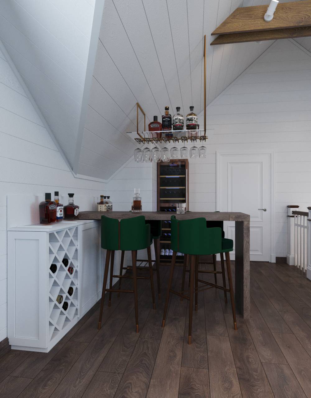 Загородный дом в стиле современной классики