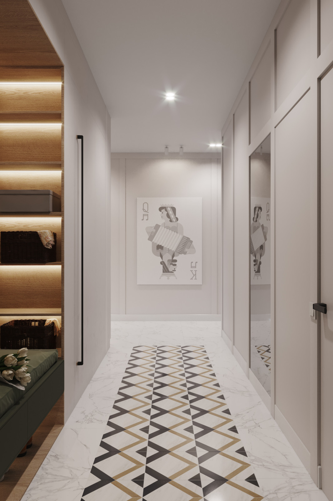 Дизайн проект интерьера квартиры в г. Киев