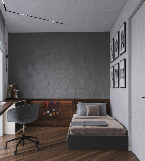 Назад в будущее. Квартира 70 кв.м. в ЖК Вэлтон Парк