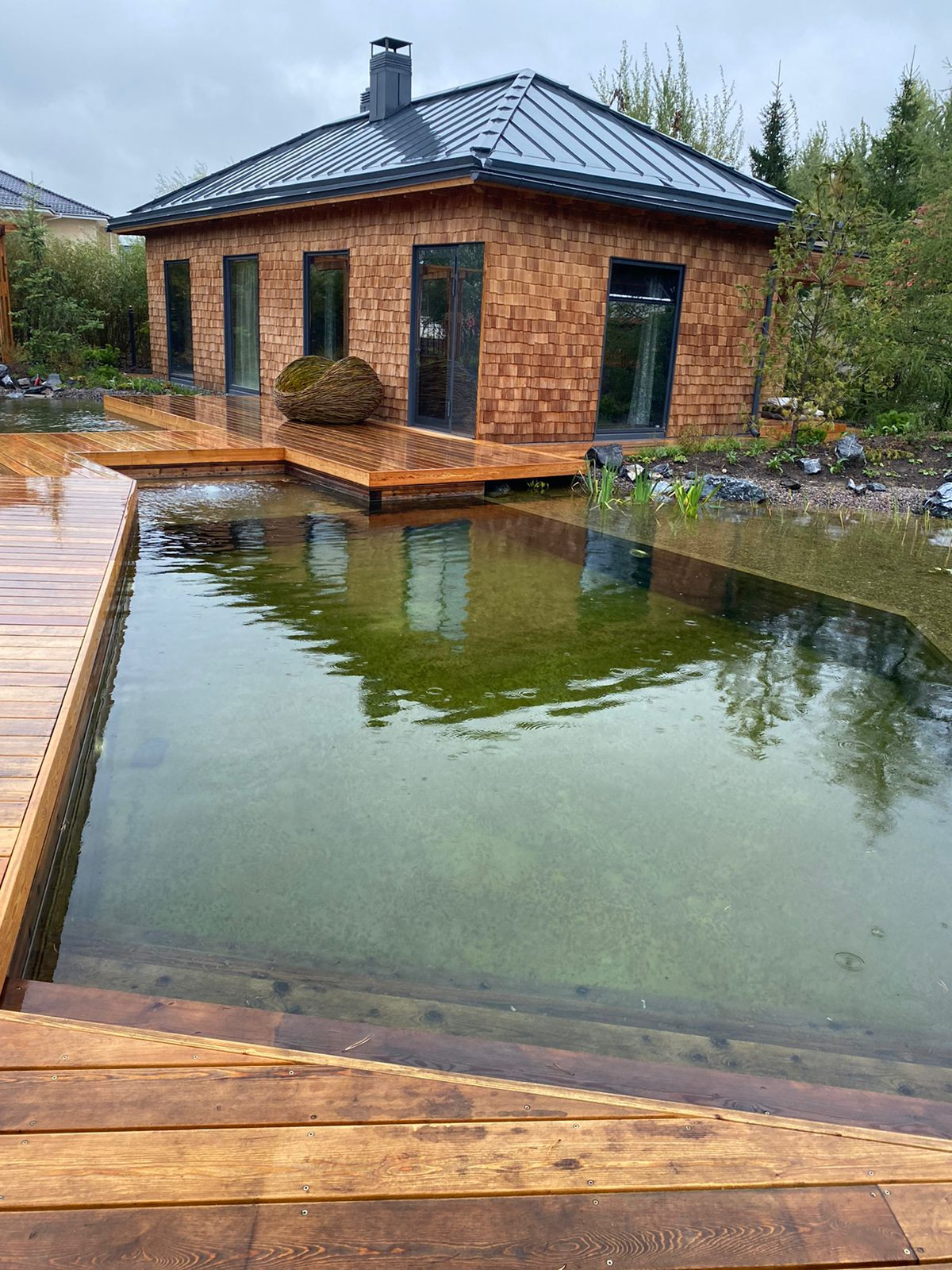 Обложка проекта: Плавательный водоём в Ренессанс парк