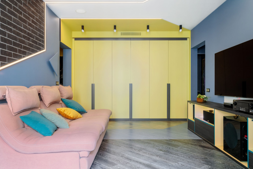 Вместительный встроенный шкаф 3м