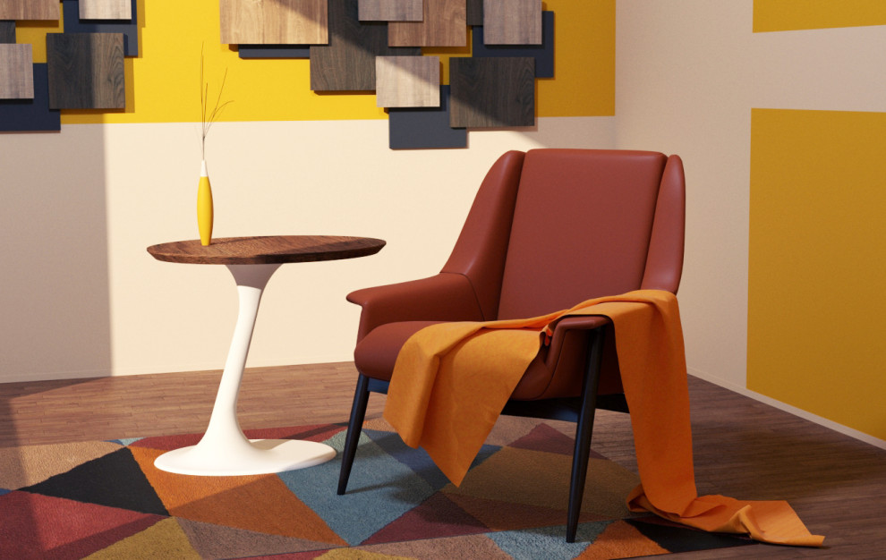 Визуализция обеденного стола