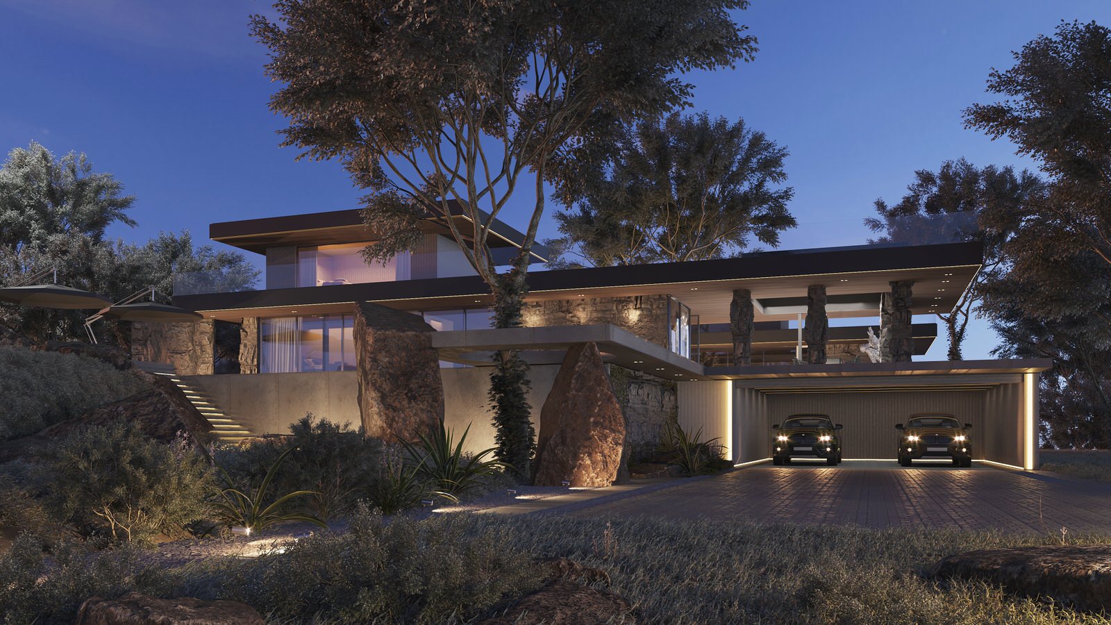 villa "INFINITI SHARD"