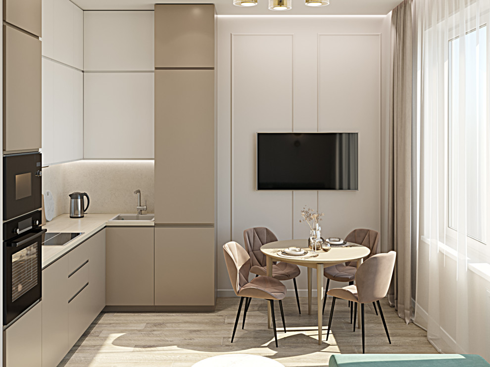 Дизайн-проект евродвушки в Москве