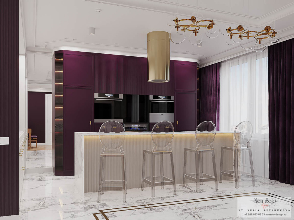 Дизайн квартиры, 96 м2, ЖК «Домашний», г. Москва