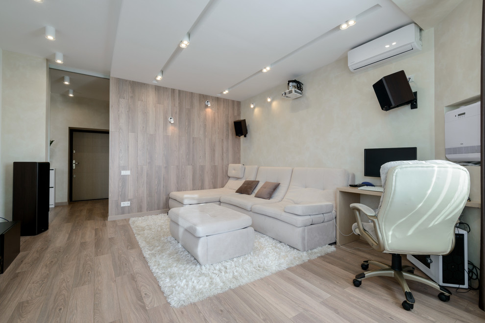 Двухъярусная квартира в стиле Экоминимализм