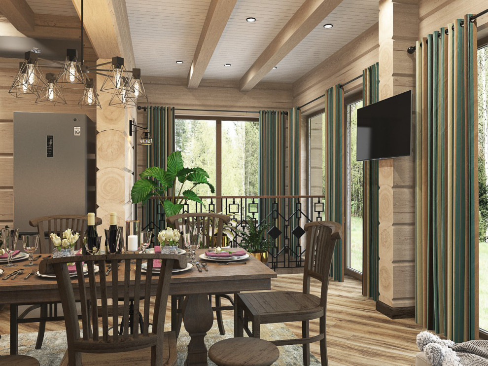 Дом-с баней для временного прибывания