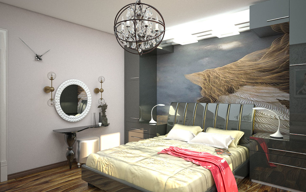 3-х комнатная квартира на Челюскинцев. Спальня.