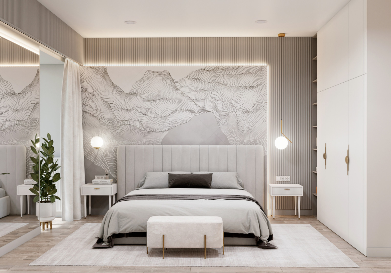 Дизайн-проект квартиры, площадью 48,37 м2