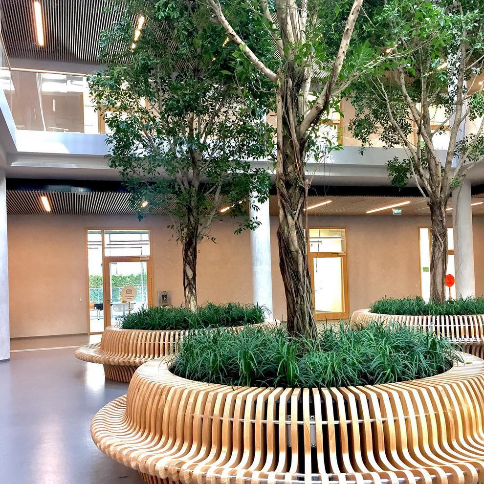 Скамьи в Атриуме