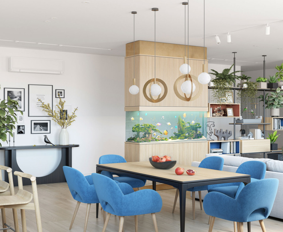 Дизайн интерьера четырехкомнатной квартиры в г. Москва