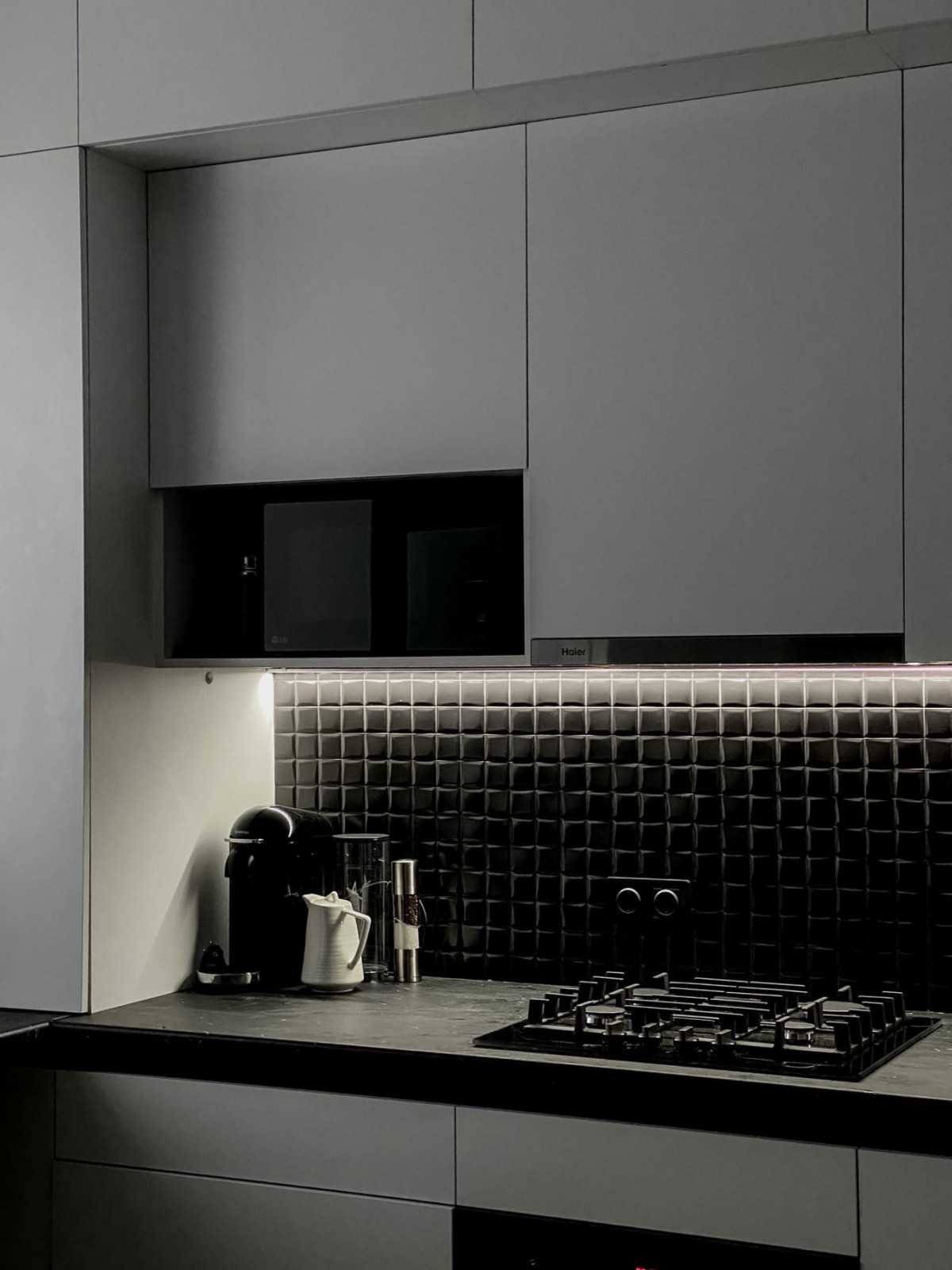 Светлая однокомнатная квартира в минималистичном исполнении