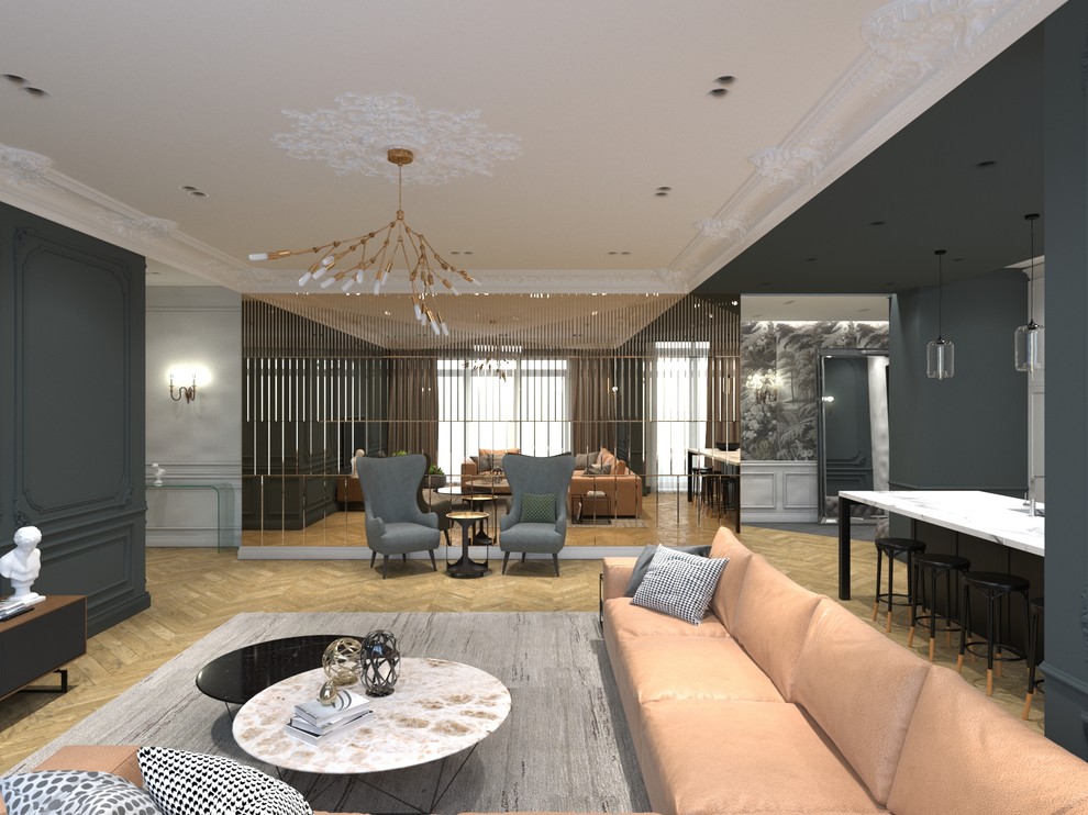 Лепной декор в современном интерьере.