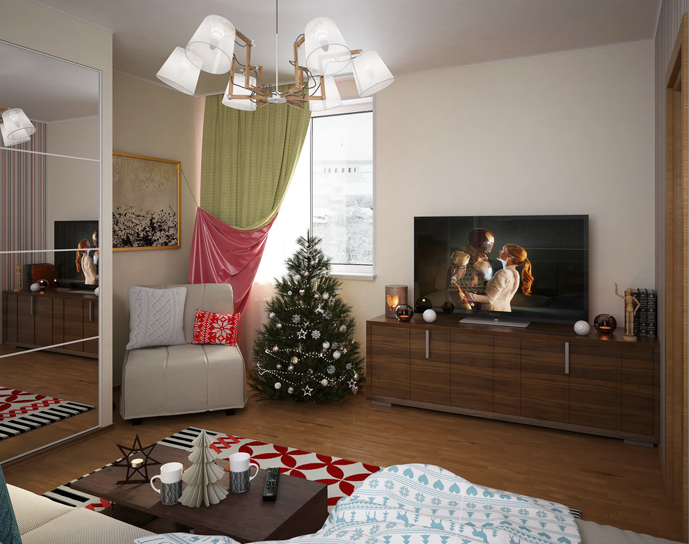 Однушка в скандинавском стиле